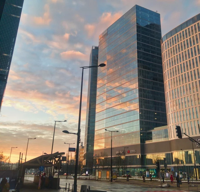 Attempts in photo number 2 - Longpost, dawn, Height, Warsaw, Mobile photography, My