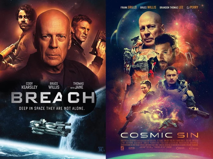 Bruce Willis stuck in space - Bruce willis, Fantasy, Thomas Jane, Movie Posters, Frank Grillo
