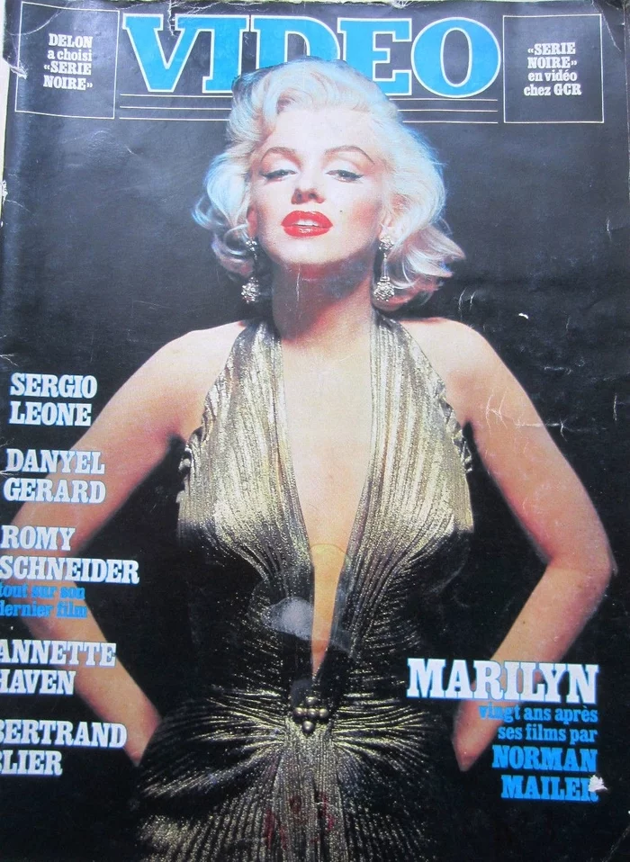 Marilyn Monroe On the covers of magazines (VII) The series Magnificent Marilyn 381 issues - Cycle, Gorgeous, Marilyn Monroe, Actors and actresses, Celebrities, Beautiful girl, Blonde, Magazine, , Cover, France, 1982