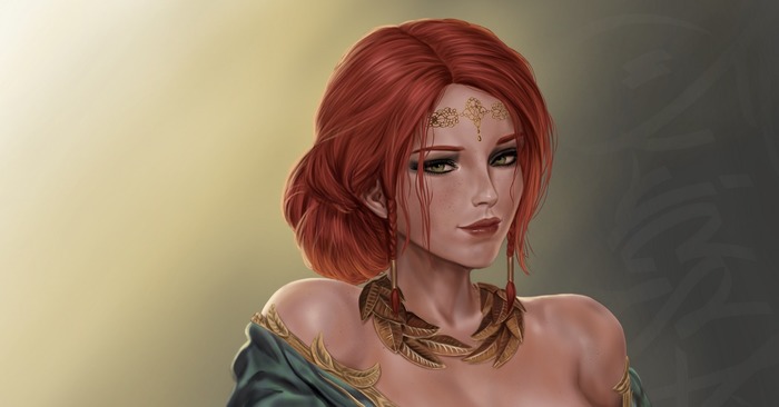 Will they ever create an exact copy of Triss? - NSFW, Triss Merigold, Redheads, Yennefer, Art, Witcher, Leirix, Girls, Beautiful girl