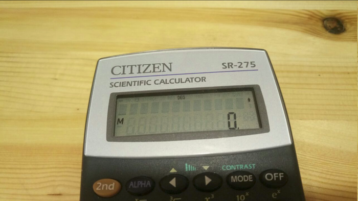 Ответ на пост «Батарейки» Батарейка, Калькулятор, Citizen, Долгожитель, Ответ на пост, Длиннопост