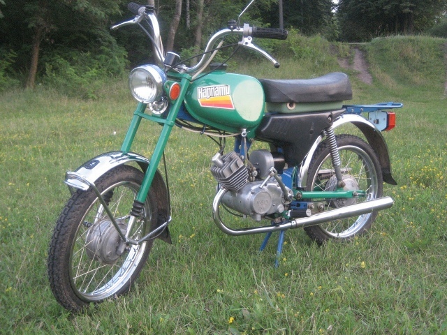 Grandfather and a two-speed moped - My, Humor, Village, the USSR, Youth, Technics, Dream