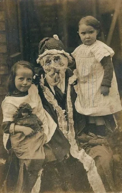 Santa Claus of the early twentieth century - Santa Claus, Kripota, Old photo