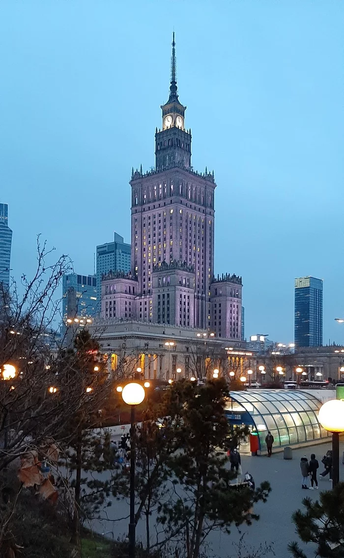Post #8005056 - My, Warsaw, Palace of Culture and Science, Stalinskaya high-rise