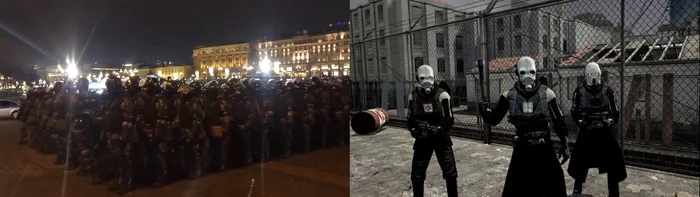 WELCOME, WELCOME TO CITY 17... - My, Politics, Vladimir Putin, Moscow
