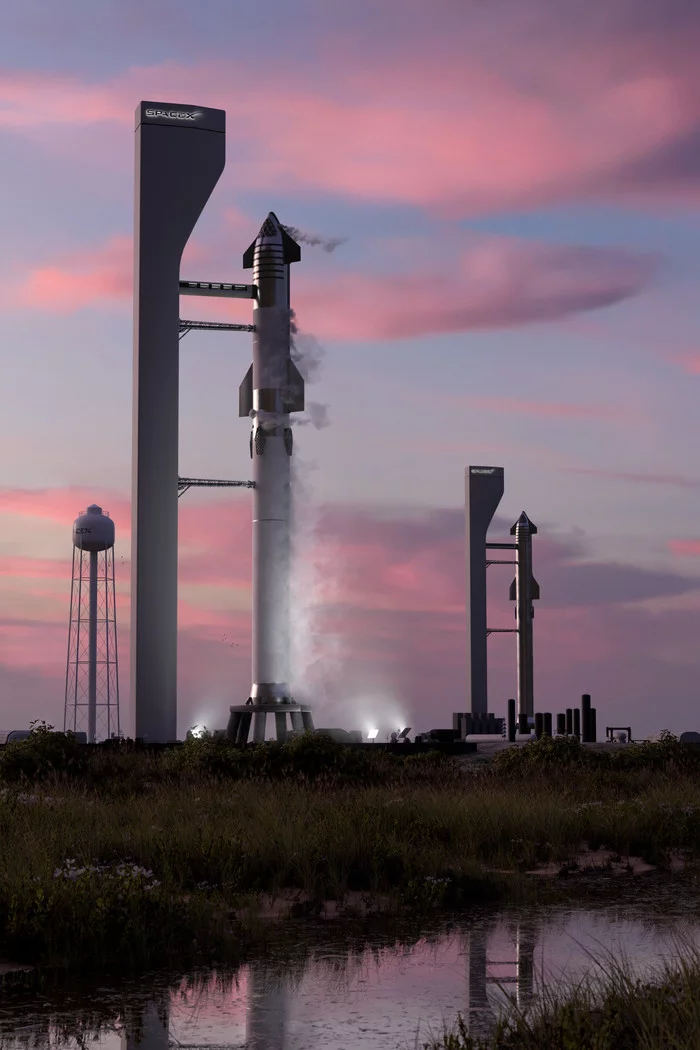 SpaceX will double the number of orbital launch sites in Boca Chica for its Starship super-heavy rocket - Spacex, Engine, Technologies, Booster Rocket, Cosmonautics, Space, Elon Musk, USA, Future, Engineering, Spaceship, Starship, Longpost