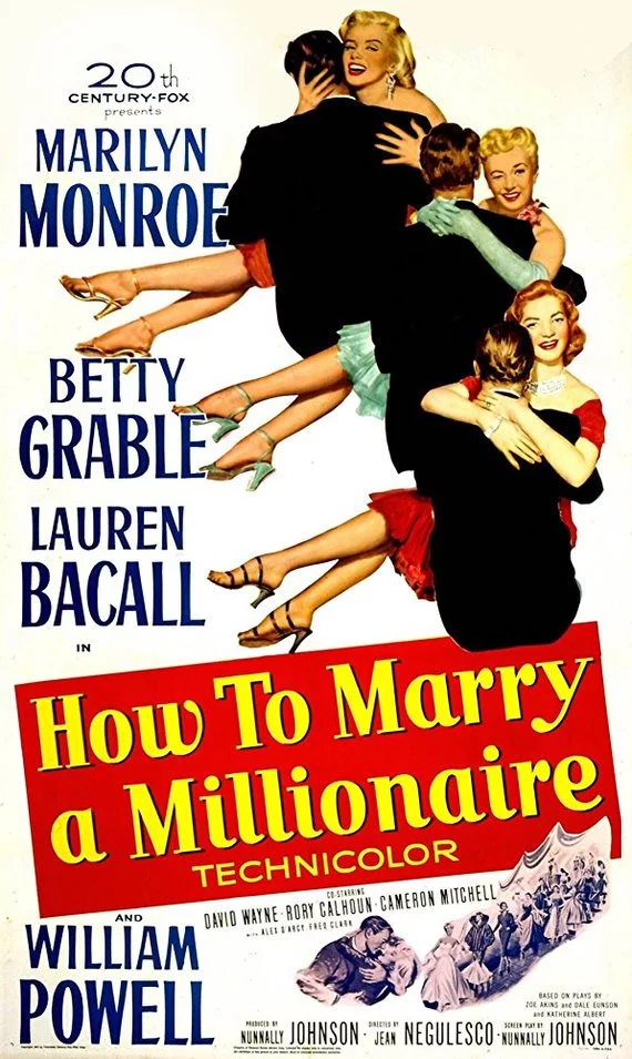 Marilyn Monroe in the film “How to Marry a Millionaire” (II) Cycle “Magnificent Marilyn” episode 385 - Cycle, Gorgeous, Marilyn Monroe, Actors and actresses, Celebrities, Blonde, 50th, Movies, Hollywood, USA, Hollywood golden age, 1953, How to Marry a Millionaire