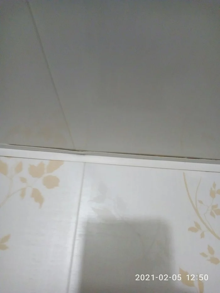 Help!!!! PVC plastic panels - My, Bathroom renovation, Bathroom, Longpost, Pvc