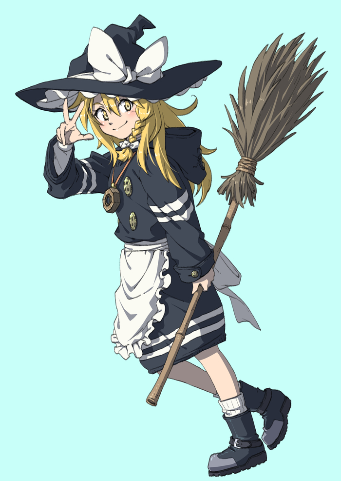  Touhou, Kirisame Marisa, Anime Art, , , Inuno rakugaki