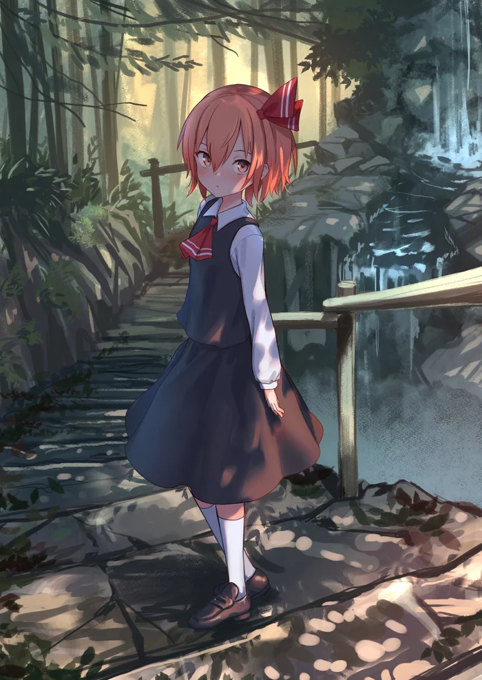 Rumia - Touhou, Rumia, Anime art, Anime, Roke