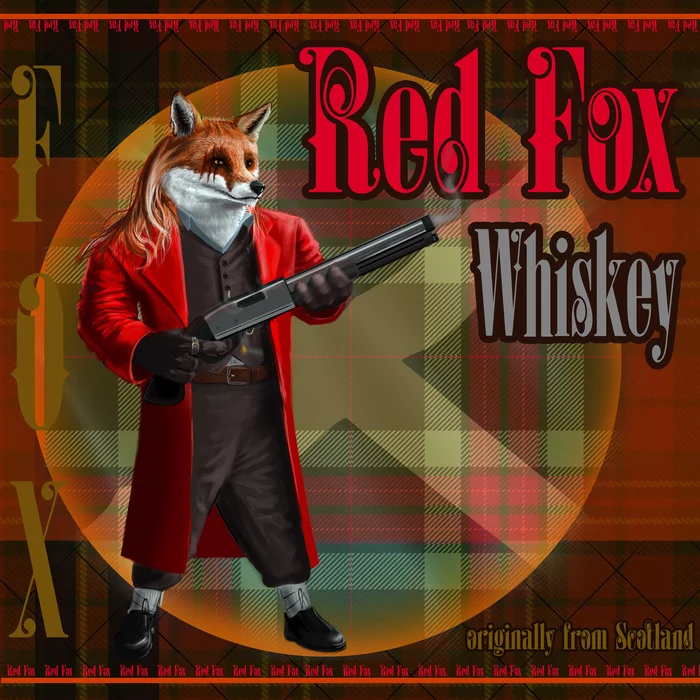 Don Fox welcomes you! - My, Fox, Whiskey, Shotgun, Scotland