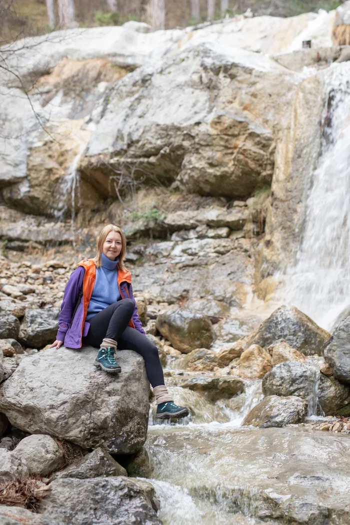 Botkin trail - Mecca for hikers - My, Crimea, Travels, Hiking, Hike, Tourism, Health Trail, Spring, Waterfall, , The mountains, Yalta, Longpost