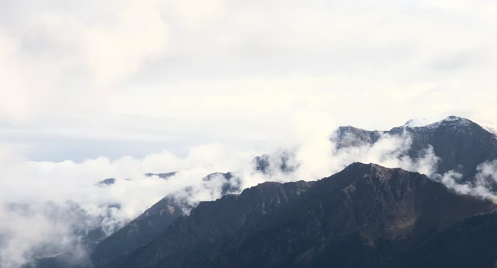 Birth of the clouds - My, The photo, The mountains