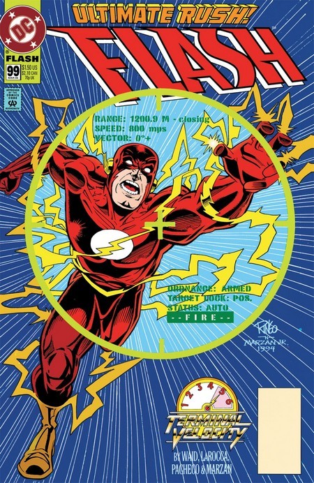 Погружаемся в комиксы: The Flash vol.2 #93-101 - Кто ты, Макс Меркурий? - Моё, Супергерои, DC Comics, The Flash, Комиксы-Канон, Длиннопост