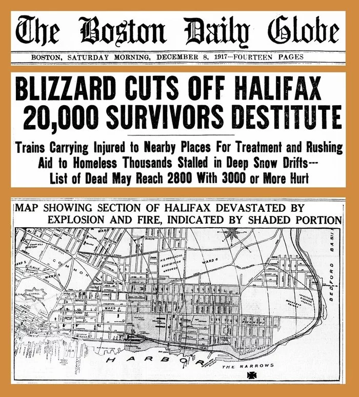 Blizzard and flames. How did the Port of Halifax explode? - Catastrophe, Explosion, Halifax, Port, Ship, Longpost, Technological disaster