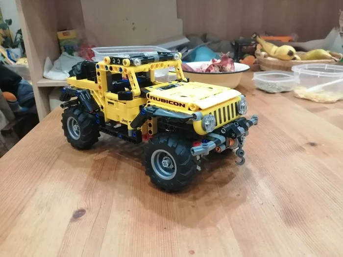 Lego Jeep Wrangler 42122 - My, Lego, Lego technic, Jeep Wrangler, Constructor, Longpost