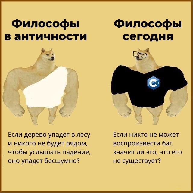 О философах - IT юмор, Мемы, Картинка с текстом, Doge, Философия