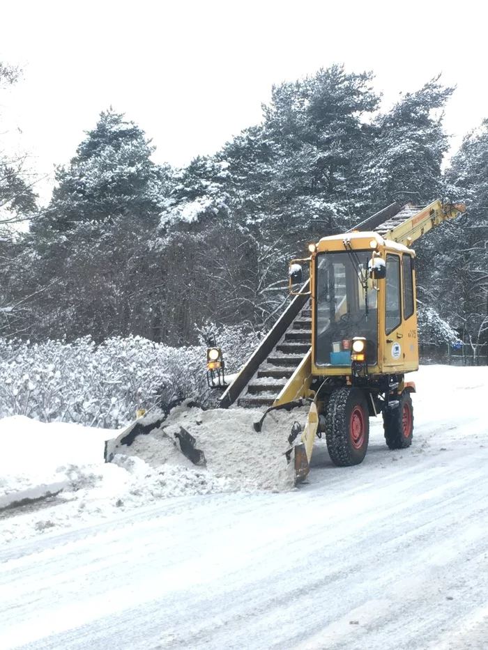 Hello from childhood - My, Childhood, Snow, Snow removal