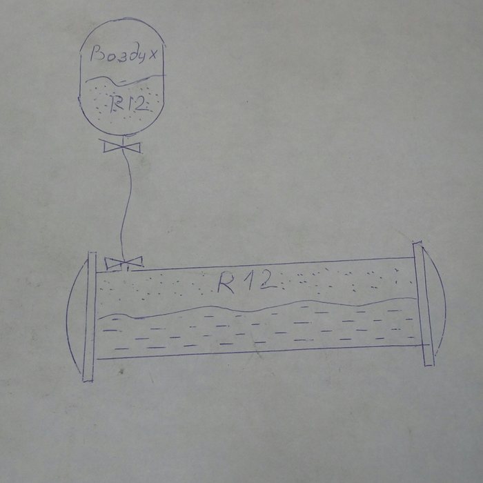 Passive air extraction from the condenser - My, No rating, Refrigerator, Freon