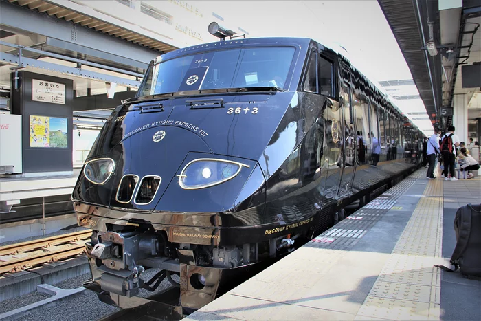 36+3 – new luxury Japanese train - Railway, Japan, Kyushu Island, A train, Video, Longpost