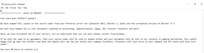 CD PROJEKT RED suffered a hacker attack - CD Projekt, Cyberpunk 2077, The Witcher 3: Wild Hunt, Gwent, Longpost, Breaking into, Hackers