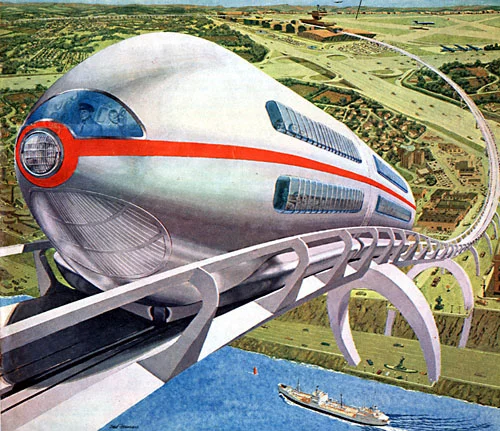 Memories of the future: trains that were never destined to see the world - My, Railway, A train, Longpost, Project, Technologies, Futurism