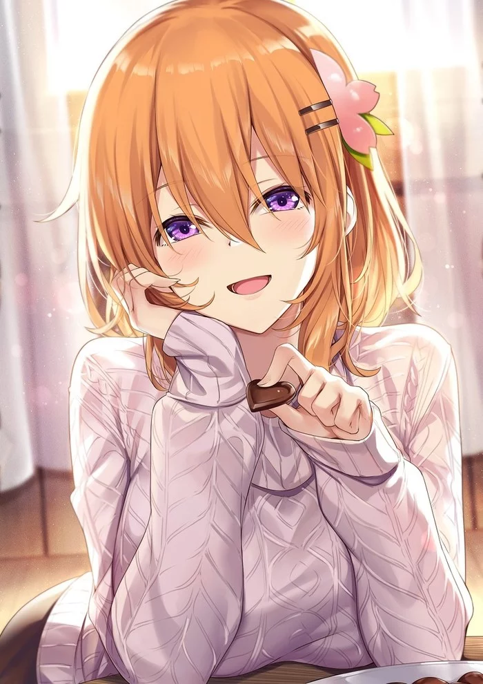 Anime Art - Аниме, Anime Art, Gochuumon wa usagi desu ka?, Hoto cocoa