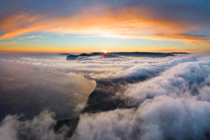 Dream - My, Crimea, Fog, Nature, Quiet Bay, Kara-Dag, Ai-Petri, Black Sea