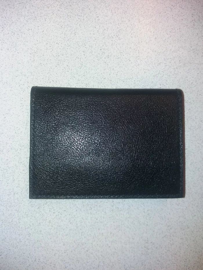 Wallet - With your own hands, Needlework with process, Leather craft, Leather products, Longpost