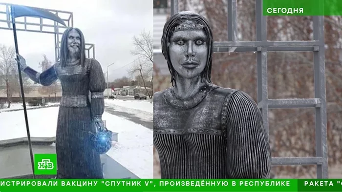 Zombie Alyonka goes under the hammer: bidding for the sensational monument will start from 1 million rubles - Voronezh region, Monument, Alenka, Businessman, NTV, Twitter, Businessmen