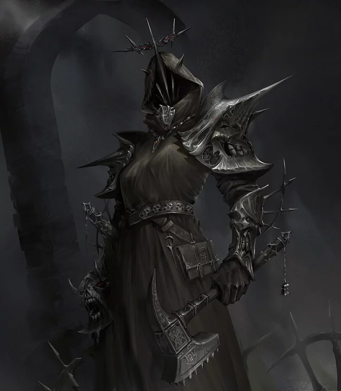 Guardian - Dark fantasy, Warrior, Art