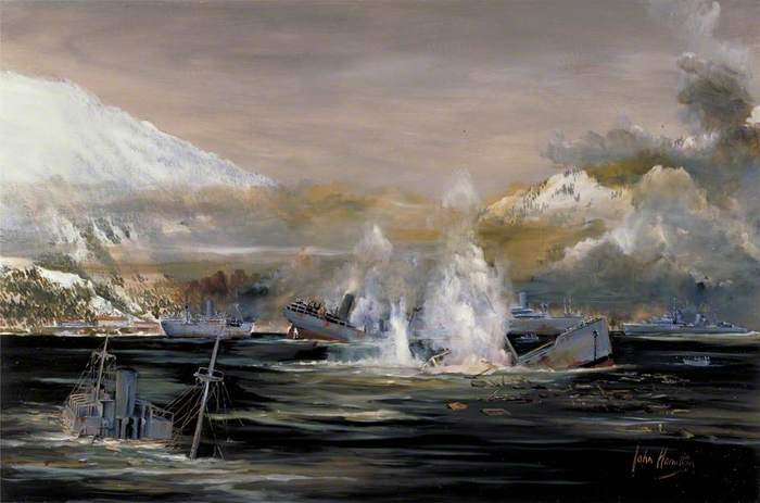First battle at Narvik - Ship, The fight, The Second World War, Longpost, Story, Military history, Destroyer, Norway