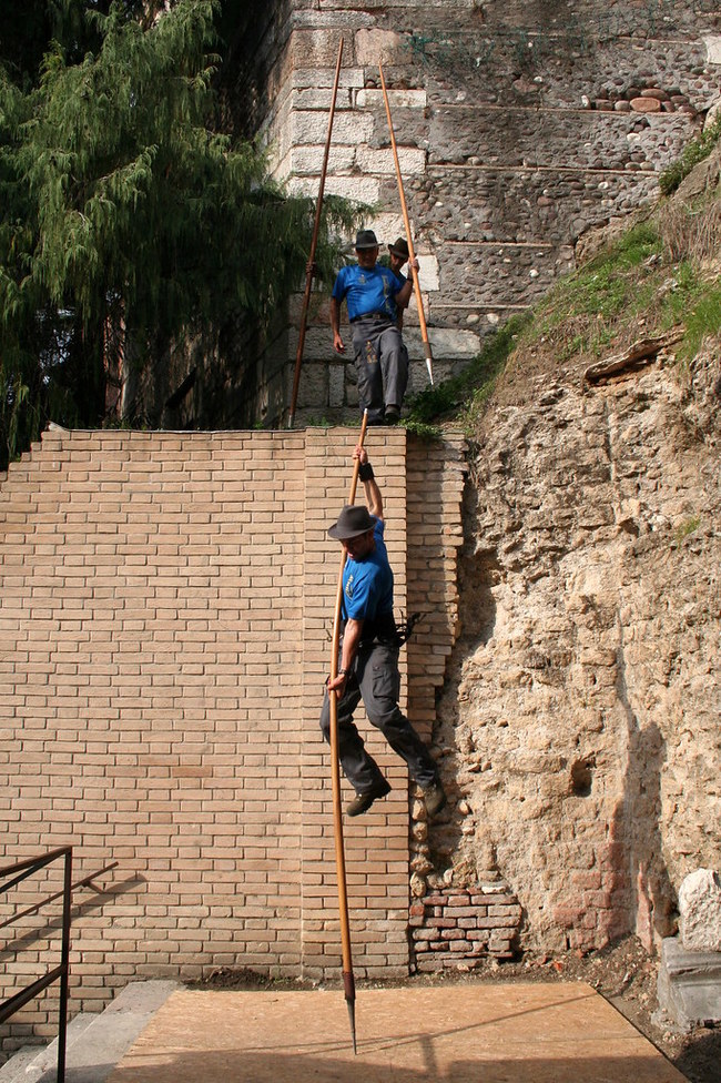 El salto del pastor or shepherd's leap - Pole, Canary Islands, Story, Sport, Video, Longpost