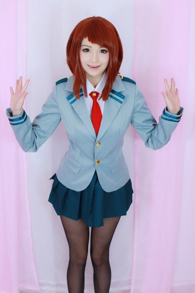 Hidori Rose – Ochako Uraraka - NSFW, Cosplay, Girls, Uraraka ochako, Erotic, Boobs, Longpost, Hidori rose, Boku no hero academia