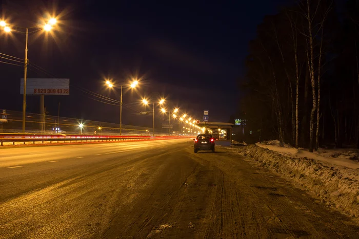 Yaroslavskoe highway - My, Road, Canon 600D