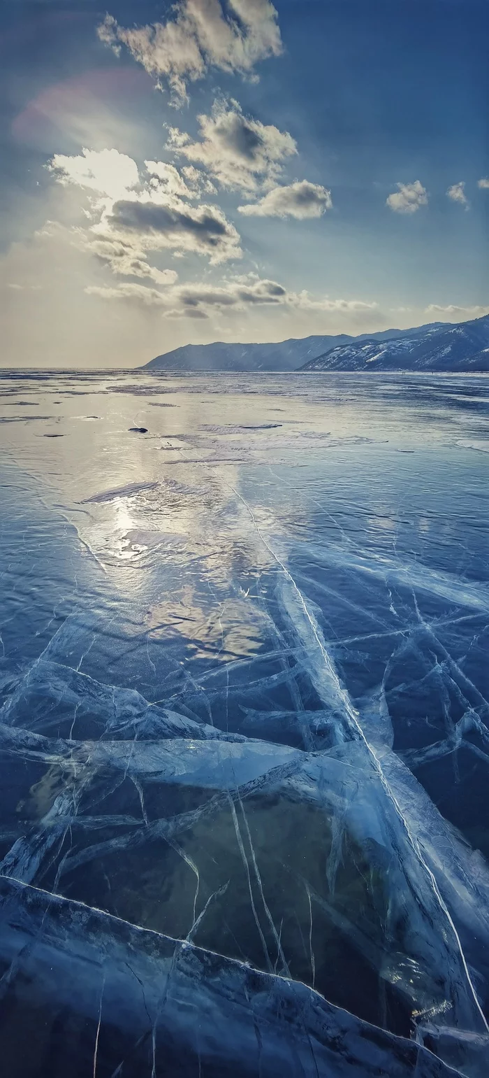 Baikal on ice skating. Days one and two - My, Baikal on skates, Baikal, Hike, Skates, Ice, Longpost