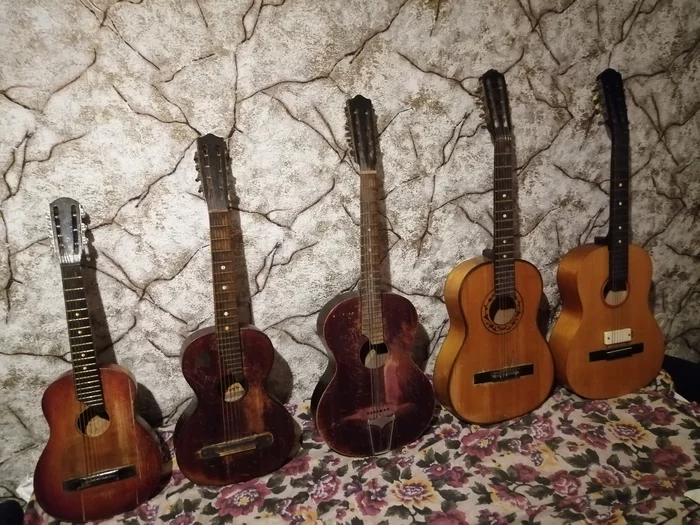 Seven-string family - Seven-string guitar, Antiquity, Rarity, Collection
