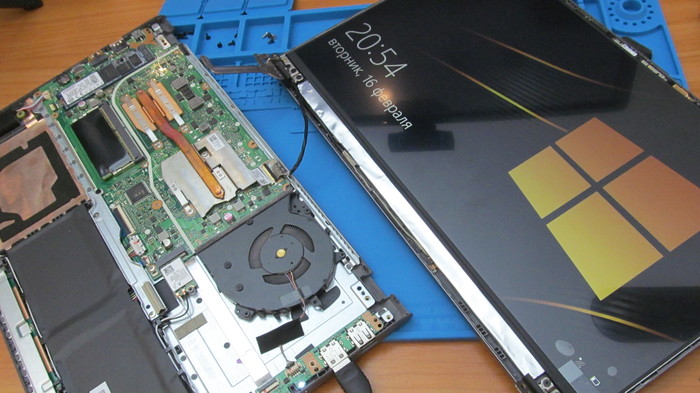 Замена матрицы в ноутбуке ASUS VivoBook X512D Матрица, Ноутбук, Замена экрана, Длиннопост, Видео