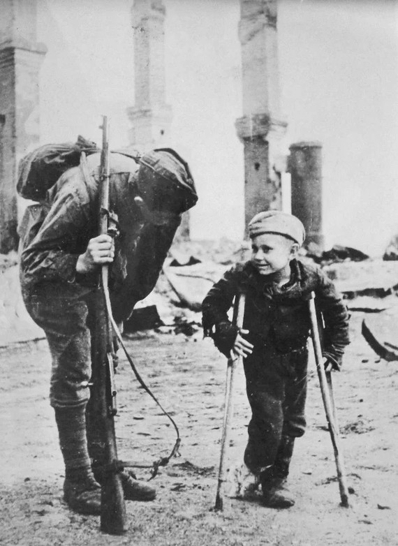 Children and the Great Patriotic War. A selection of archival photographs that will bring a lump to your throat - Children, The Great Patriotic War, Negative, Longpost, Yandex Zen