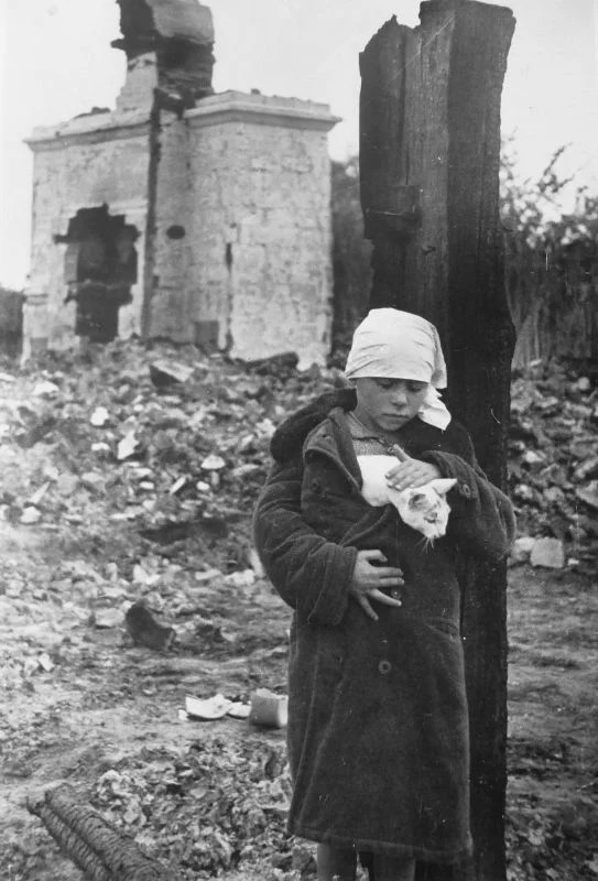 Children and the Great Patriotic War. A selection of archival photographs that will bring a lump to your throat - Children, The Great Patriotic War, Negative, Longpost, Yandex Zen