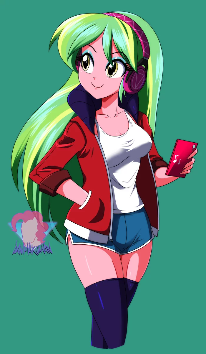 Lemon Zest - My little pony, Equestria girls, Lemon zest, Danmakuman