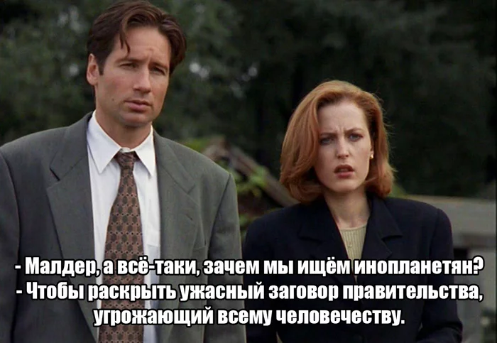 I want to believe! - My, Humor, Movies, Secret materials, David Duchovny, Gillian Anderson, Longpost, Picture with text, Twin Peaks