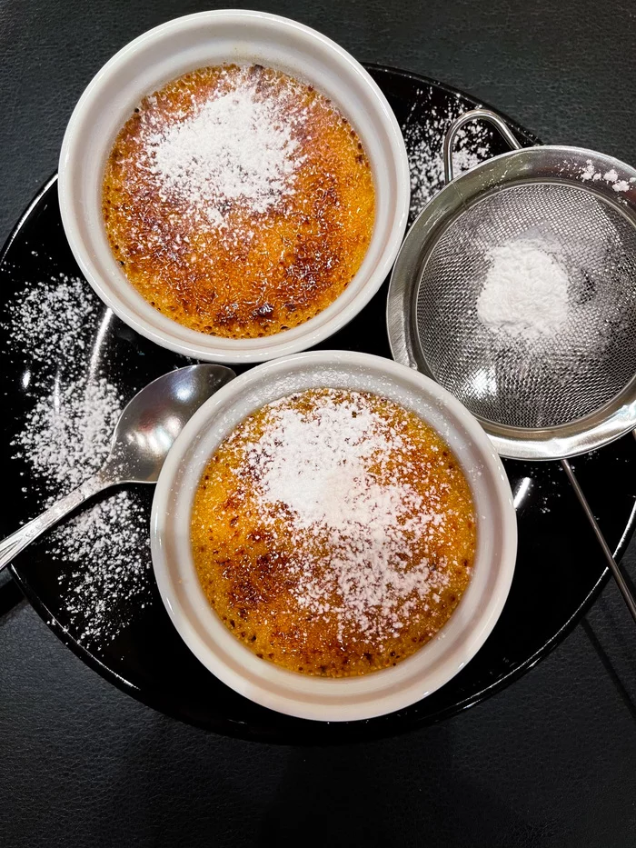 Creme brulee - My, Creme Bruhle, Confectioner, Dessert, Video, Longpost