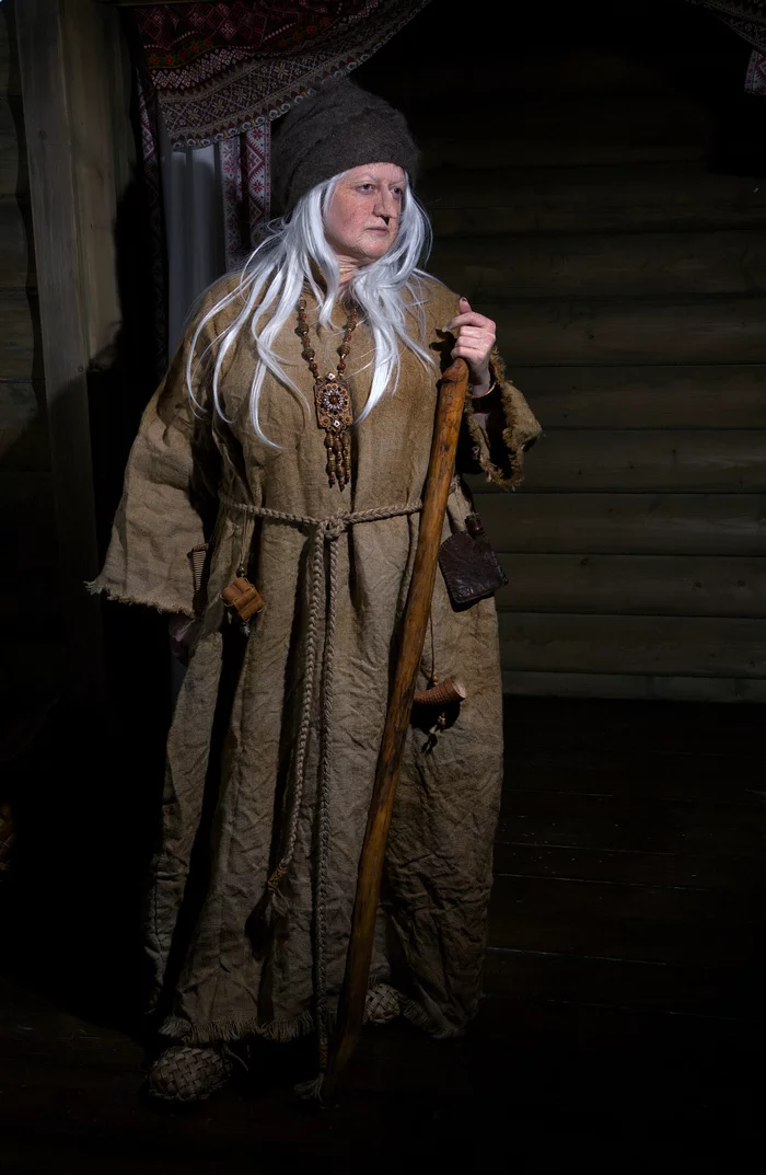 Baba Yaga in natural habitat - My, Baba Yaga, Cosplay, The photo, Longpost, Women