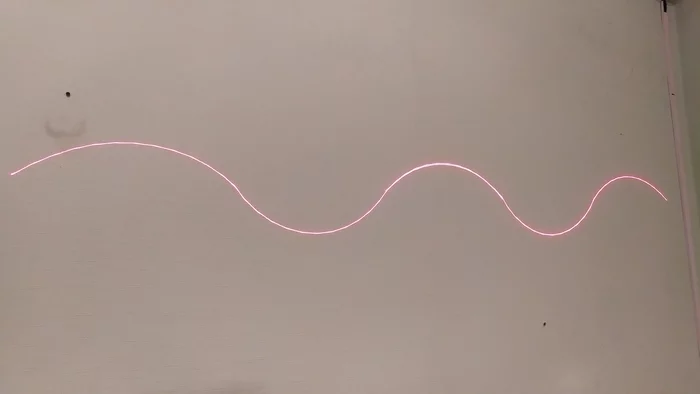 Reply to the post “Wavy VS Straight” - My, Fence, Building, Sapr, Laser, Projector, Reply to post, Longpost