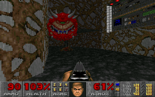 DOOM (часть 2) - Моё, 1993, Прохождение, Doom, ID Software, Игры для DOS, Компьютерные игры, Шутер, Ретро-Игры, Длиннопост