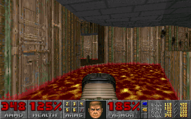 DOOM (часть 2) - Моё, 1993, Прохождение, Doom, ID Software, Игры для DOS, Компьютерные игры, Шутер, Ретро-Игры, Длиннопост