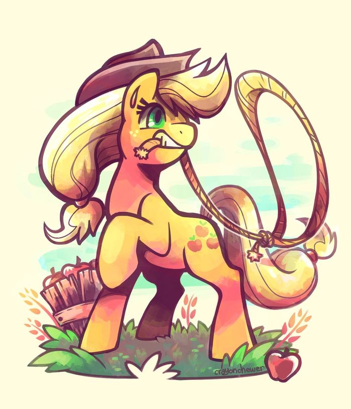    My Little Pony, Applejack, Ponyart, 