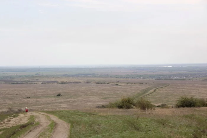 Lower Volga steppes. (PVD 10D) - My, Hike, A bike, Bike trip, Volga river, Steppe, Travels, Travel across Russia, Longpost