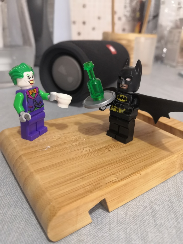 А ведь можно было пресечь конфликт на корню Фотография, LEGO, Бэтмен, Джокер